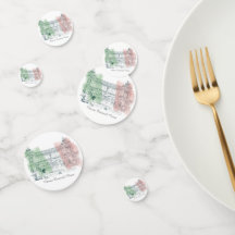 Rom Italien Victor Emmanuel Pen och Bläck Sketch F