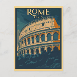 Rom Italien Vintage Colosseum Vykort