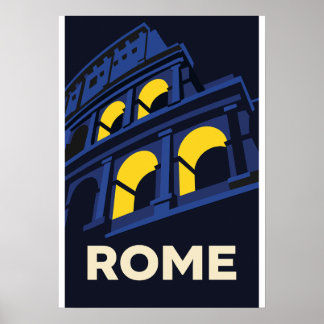 Rom Italien Vintage Resa Poster Retro Stad