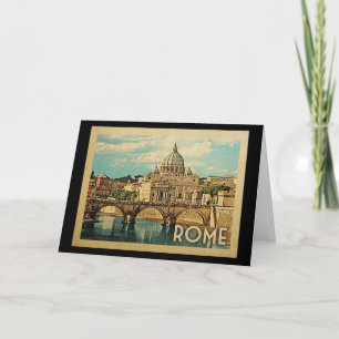 Rom Italien Vintage resor Kort