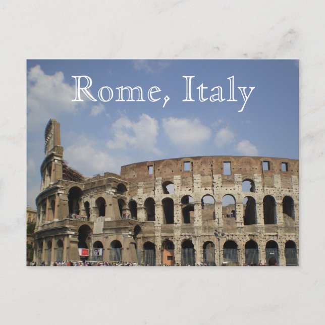 Rom, Italien Vykort (Framsida)