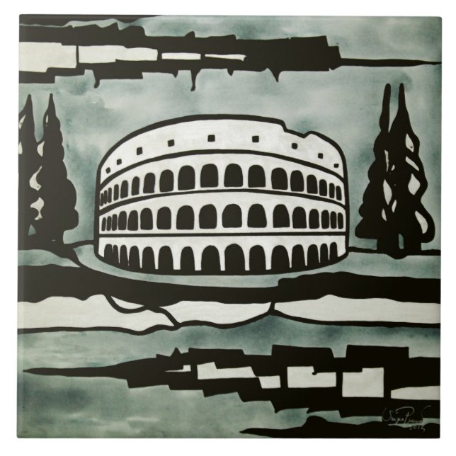 Rom Kakelplatta (Framsidan)