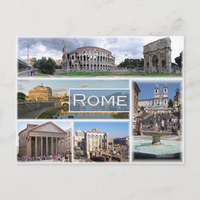  ROM, Lazio, Italien, Europa, Rom, Roma,  Vykort (Framsida)