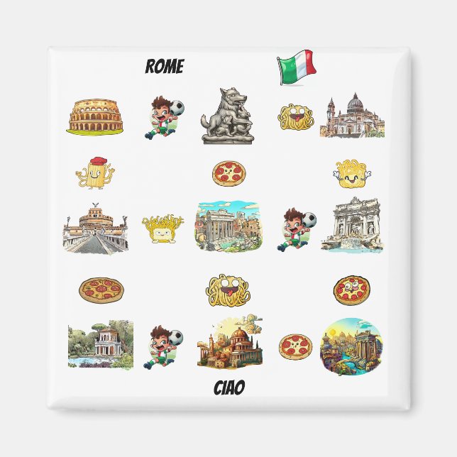 Rom Magnet (Framsidan)