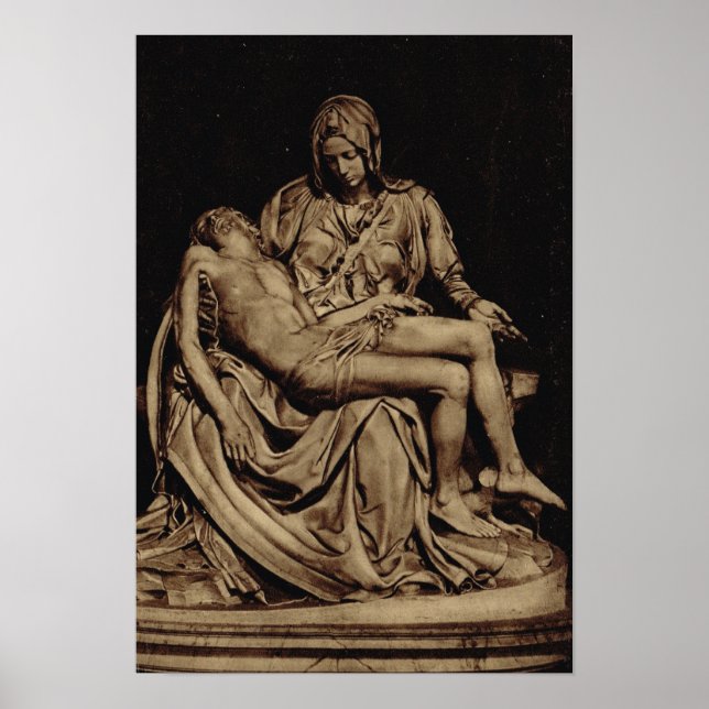 Rom, Michelangelo, Pieta Poster (Framsidan)