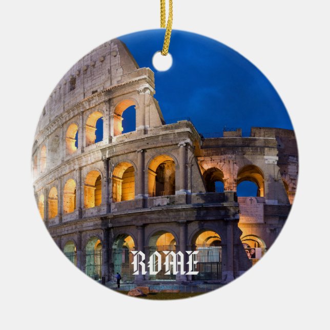 Rom Panoramisk jul Ornament (Framsidan)