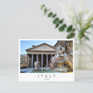 Rom, Pantheon, Italien Vykort