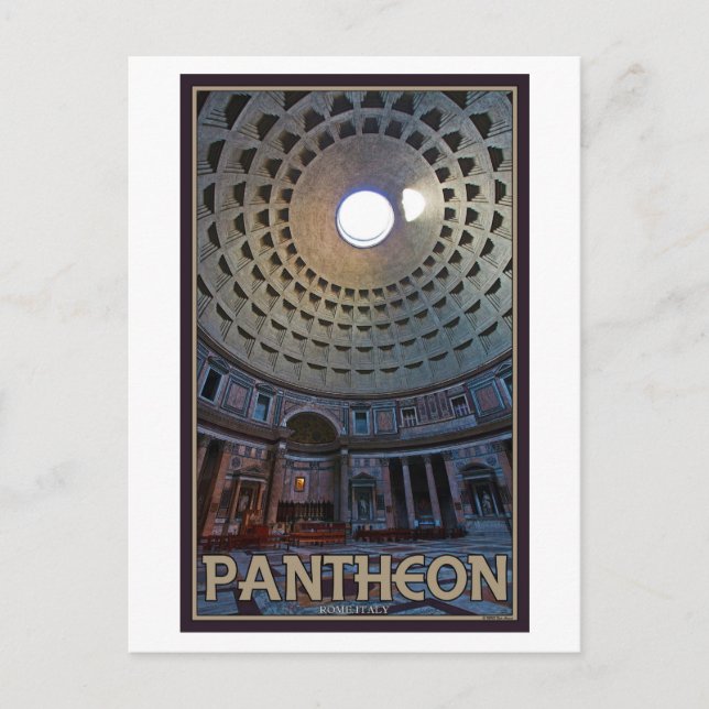 Rom - Pantheon Vykort (Framsida)