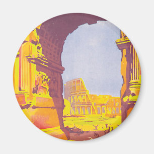 Rom par le tåg deluxe magnet