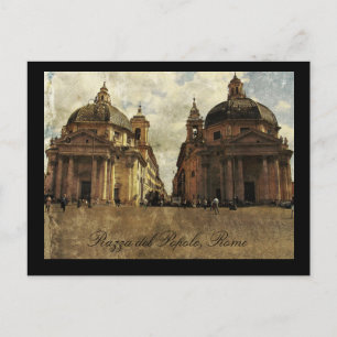 Rom, Piazza del Popolo Vykort