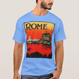 Rom Retro 80-talets reseturist Souvenir T Shirt