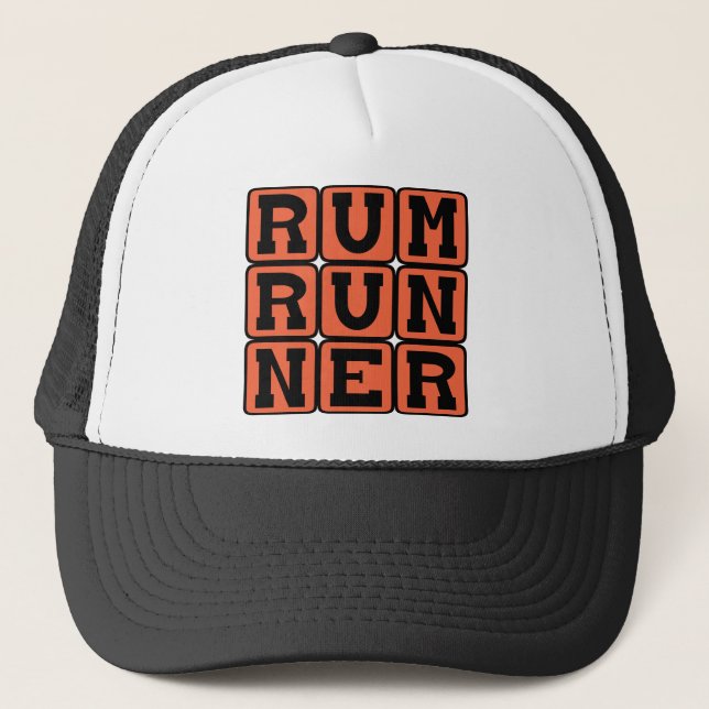 Rom Runner, Cocktail Truckerkeps (Framsida)