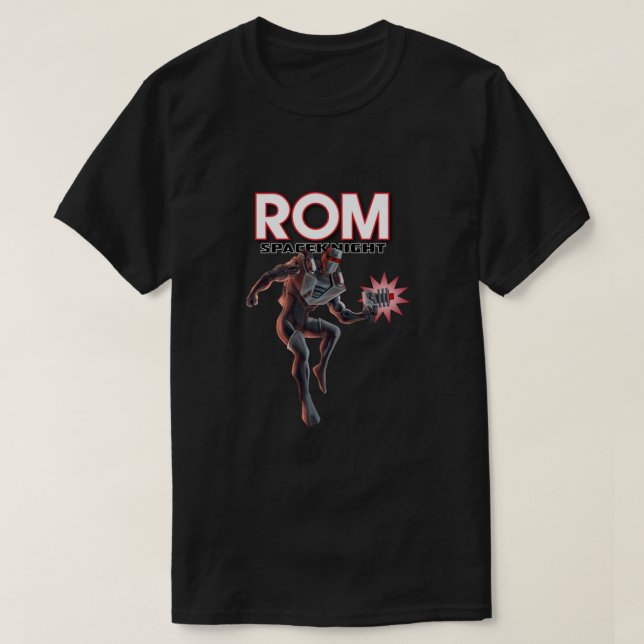 Rom Spaceknight Classic T Shirt (Design framsida)