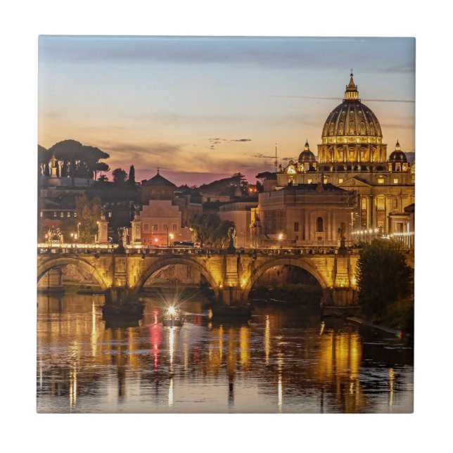 Rom St. Peter Kakelplatta (Framsidan)