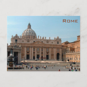 Rom - St Peter's Basilica Vykort