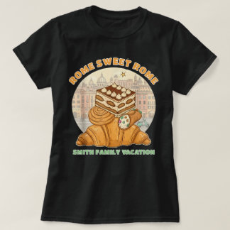 Rom Sweet Rom - Anpassningsbar Family Resa T-Shirt