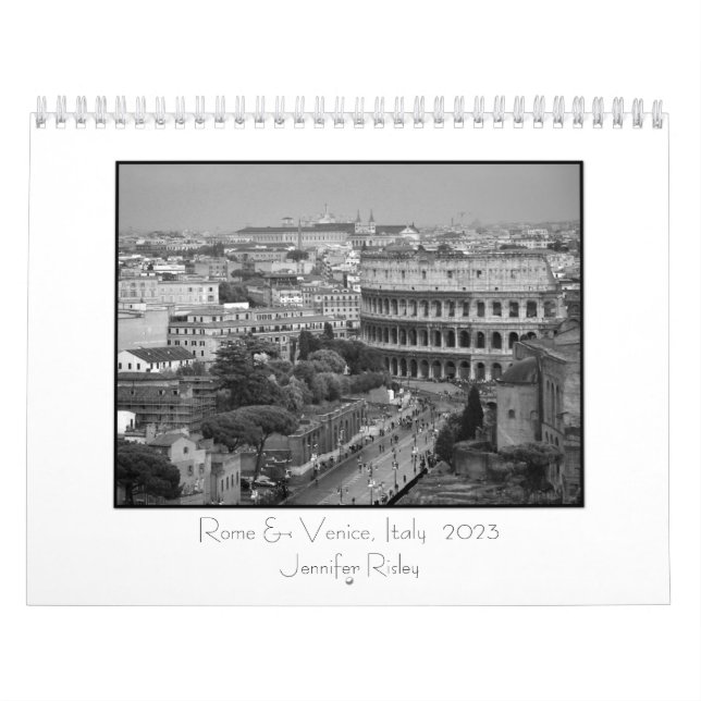 Rom & Venedig, Italien - Kalender 2025 (Omslag)