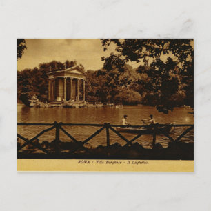 Rom, Villa Borghese Vykort