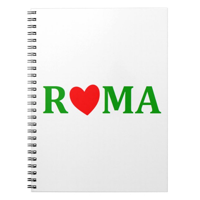 Rom ville éternelle anteckningsbok (Framsidan)