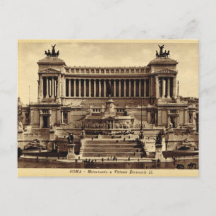 Rom, Vittorio Emanuelle II-monumentet Vykort