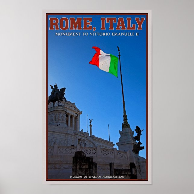Rom - Vittorio Monument Poster (Framsidan)