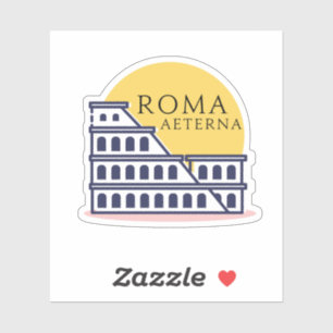 Roma Aeterna - Rom Sticker Klistermärken