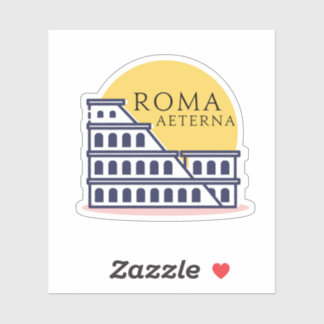 Roma Aeterna - Rom Sticker Klistermärken