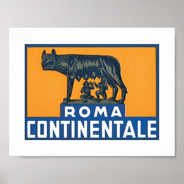 Roma Continentale Poster (Framsidan)