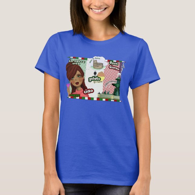 Roma Diva Tee (Framsida)