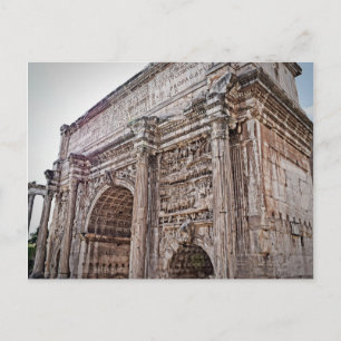 Roma Forum Båge Septimius Severus vykort