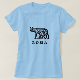 ROMA Hon-Varg kvinna T Shirt
