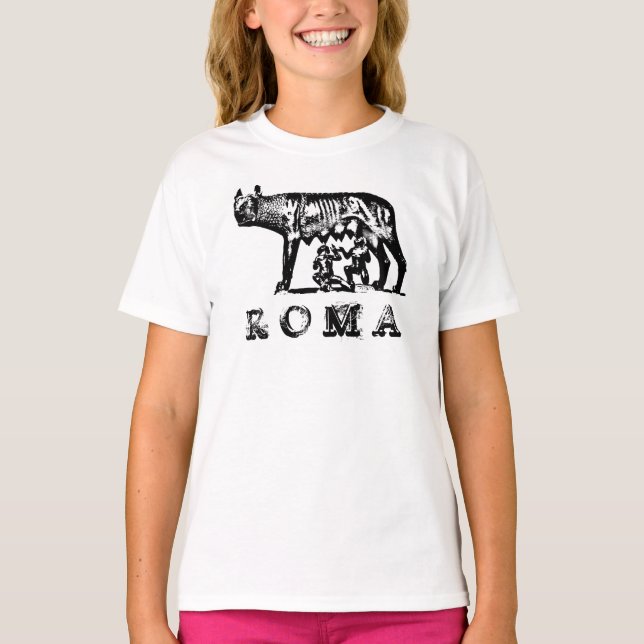 ROMA Hon-Varg T Shirt (Framsida)
