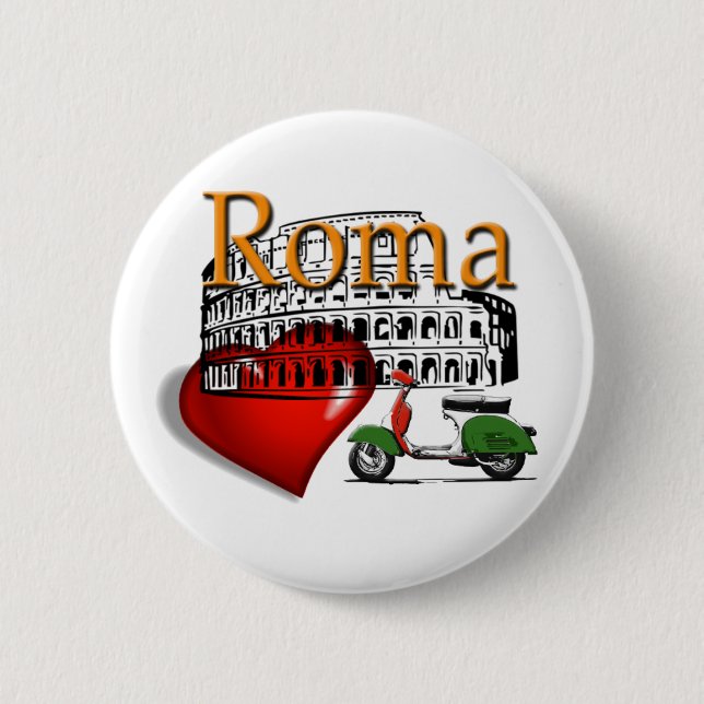 Roma in my Heart Knapp (Framsida)