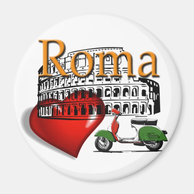 Roma in my heart magnet (Framsidan)