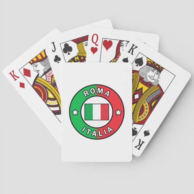 Roma Italia Casinokort (Baksidan)