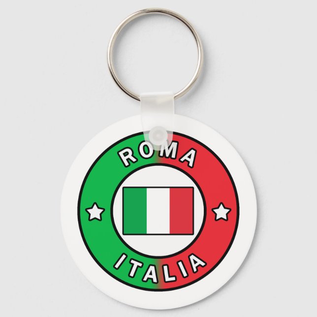 Roma Italia Nyckelring (Framsida)