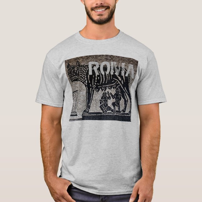 ROMA italien T Shirt (Framsida)