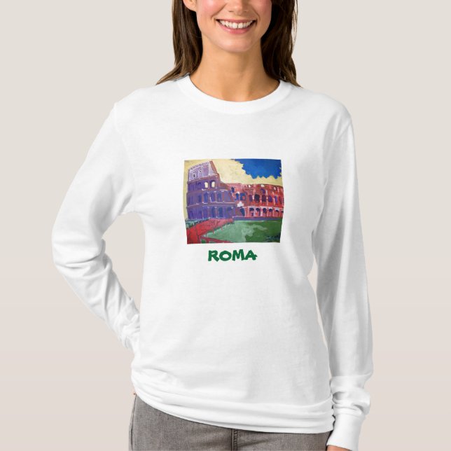 ROMA långärmad T-shirt (Framsida)