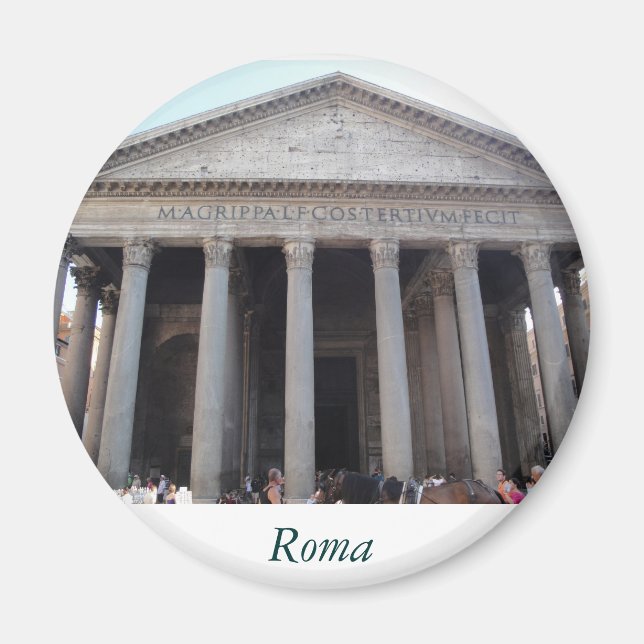 Roma Pantheon Magnet (Framsidan)