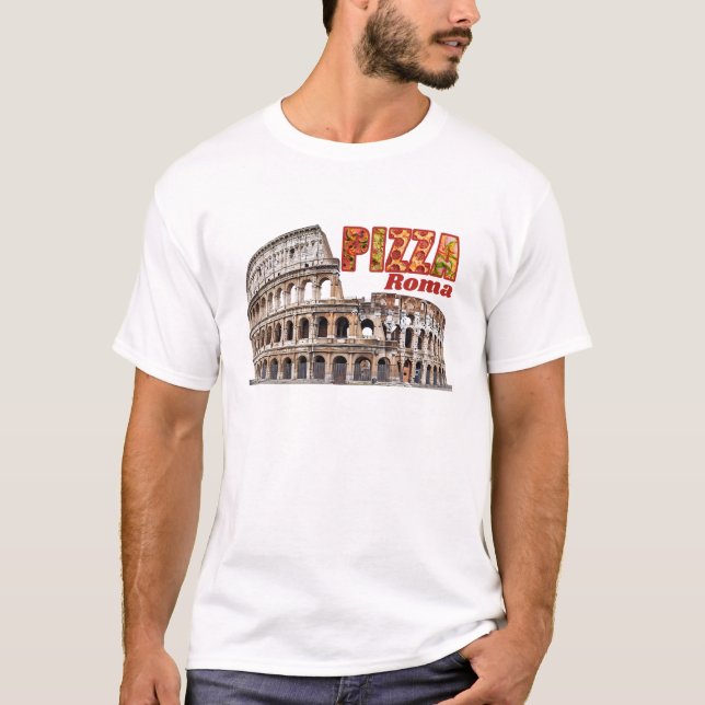 ROMA PIZZA T SHIRT (Framsida)