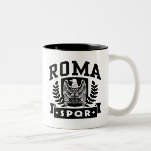 Roma SPQR Två-Tonad Mugg