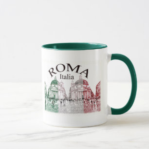 Roma stämplade mugg
