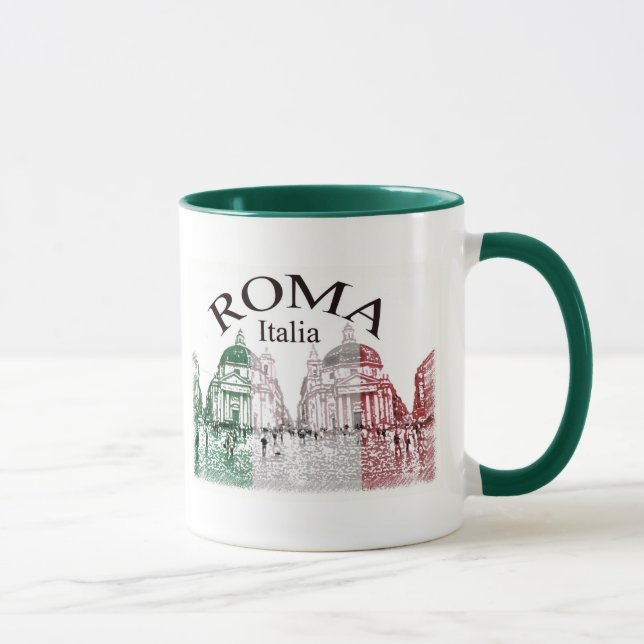 Roma stämplade mugg (Höger)