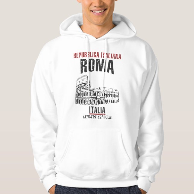 Roma Sweatshirt Med Luva (Framsida)