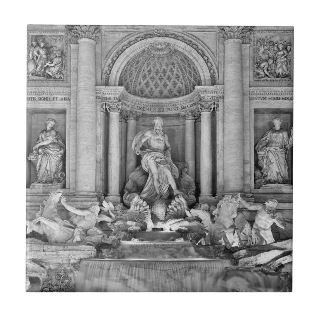Roma Trevi-fontän Kakelplatta (Framsidan)
