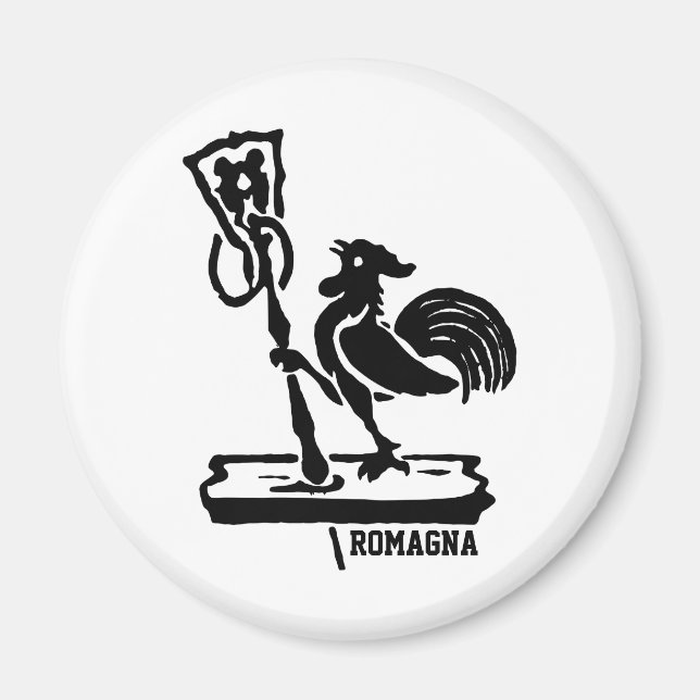 Romagna Magnet är en italiensk tillverkare av magn (Framsidan)
