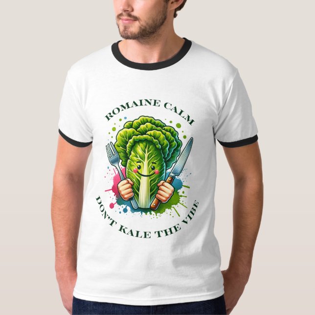 Romaine Lugn, känn inte vibe T Shirt (Framsida)