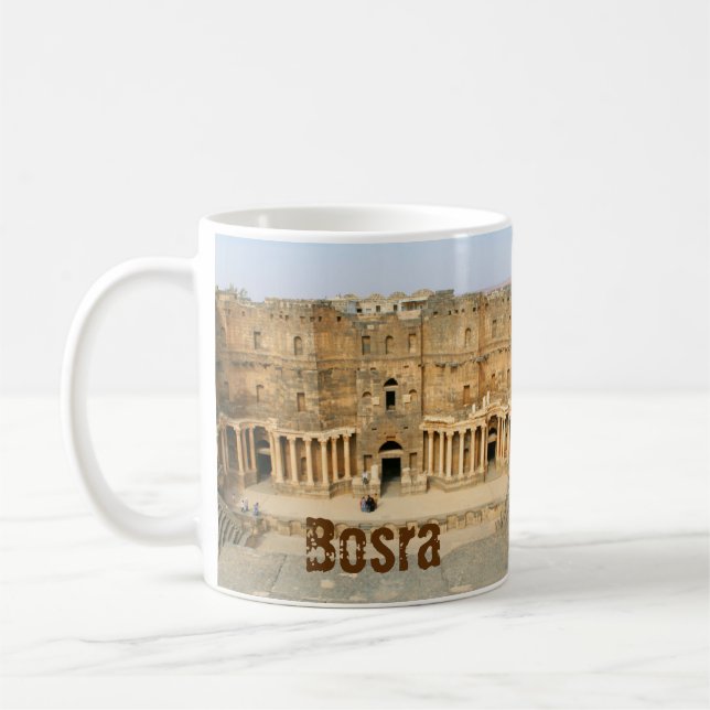 Roman Amphitheater, Bosra, Syrien Kaffemugg (Vänster)