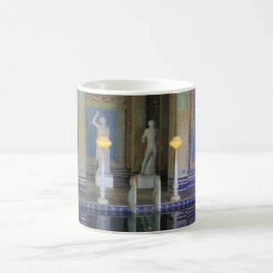 Roman Bassäng vid Hearst Castle, Kalifornien Kaffemugg
