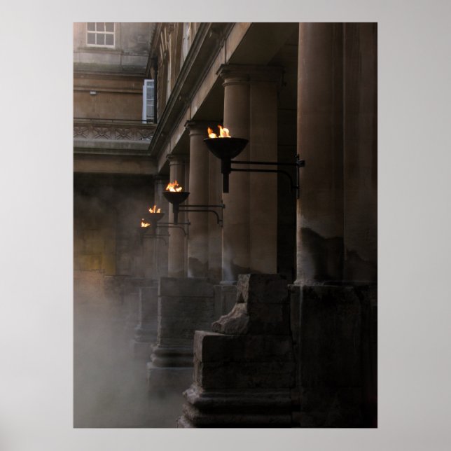 Roman Bath Poster (Framsidan)